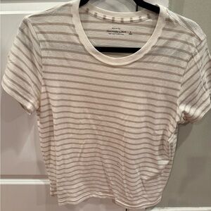Abercrombie & Fitch Soft AF Collection striped t-shirt